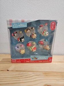 Tsum Tsum Disney 100 Retro Reimagined Holiday Pack (18) Figures NIB 2023 - Picture 1 of 3