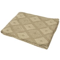 Riva Home Calissa Throw Cream 57 x 87 inch Riva Home Calissa Throw Cream 57 x 87 inch