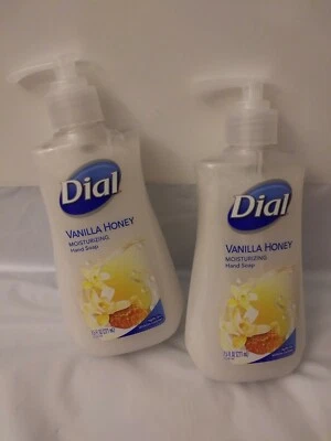 PACK de 2 jabones de manos hidratantes de miel de vainilla líquido con esfera, 7,5 FL oz. Foto 1 de 3