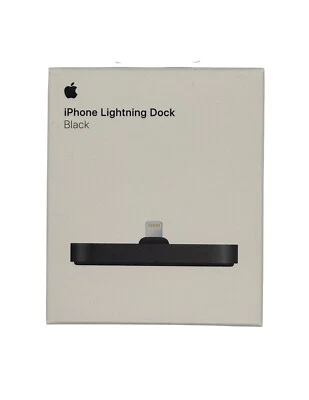 Original New Apple Lightning Dock iPhone 14,13,12,11,X,8,7,6,6s,MNN62AM/A A1717 - Image 1 of 4