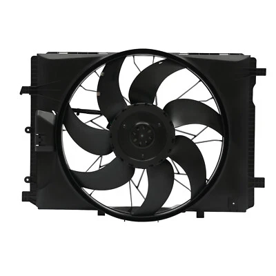 Fit Mercedes-Benz E350 E400 C250 C350 Radiator Cooling Fan Assembly 2049061403 - Image 1 of 4