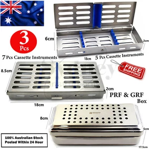 Sterilization Cassette Surgical Rack Instruments PRF & GRF Fibrin Rich Box - Bild 1 von 8
