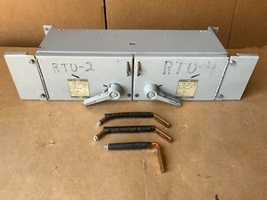 WESTINGHOUSE FDPT3233R 3P 240V 100A TWIN PANELBOARD SWITCH W/ MOUNTING HARDWARE - Picture 1 of 7