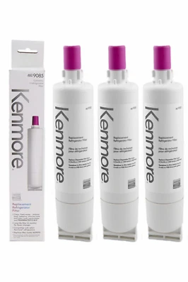 Kenmore 9085 46-9085 Replacement Refrigerator Water Filter 46-9010, white, 3PCS - Image 1 of 4