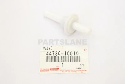 Válvula de retención de vacío genuina Toyota Camry Solara Lexus ES330 OEM 44730-10010 Foto 1 de 4