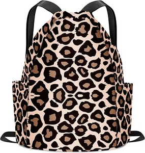 Drawstring Backpack Women and Girls, Kids String Bag Gym Backpack1 - Picture 1 of 6