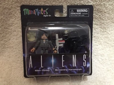 Minimates ALIENS Serie 3: Ellen Ripley & Screaming Alien con Huevo 2016 Sellado/Como Nuevo Foto 1 de 2