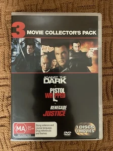 Against The Dark/ Pistol Whipped/ Renegade Justice - DVD - Region 4 - Picture 1 of 1
