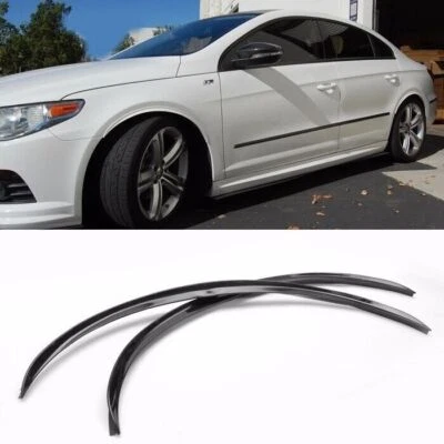 Par de brotes difusores de carrocería ancha de 29" para parachoques de panel de pared de rueda BMW Audi Foto 1 de 2