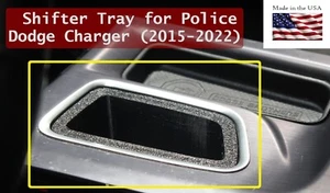 Shifter Tray for Police Dodge Charger (2015-2023) having Stock Center Console - Picture 1 of 10