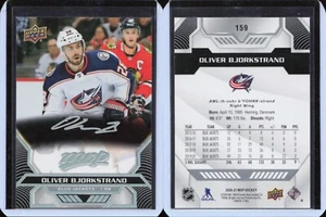 20/21 2020-21 Oberdeck MVP Super Script Oliver Bjorkstrand blaue Jacken 25/25 - Bild 1 von 1