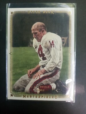 Y.A. TITTLE NFL HOF - 2008 UPPER DECK MASTERPIECES - BASE CARD # 90 49ERS GIANTS - Image 1 of 2