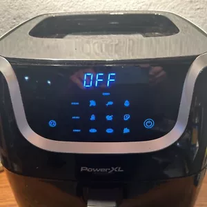 Friggitrice ad aria PowerXL 7qt scatola aperta coperchio mancante al serbatoio dell'acqua - Foto 1 di 6