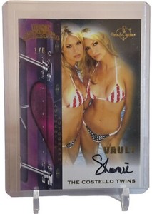 BenchWarmer 2022 Best of Costello Twins 2010 Vault Shawnie Autograph Card #1/5