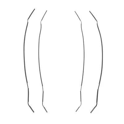 Genuine Honda 2017-2021 Ridgeline Door Edge Guards 08P20-T6Z-150A — 第 1/3 张图片