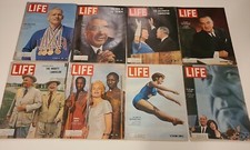 Life Magazine 1964 Lot Of 8 Johnson Goldwater Baker USSR 