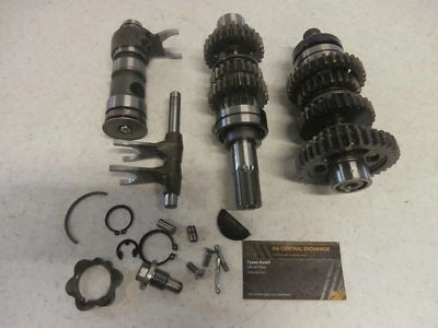 1976 1977 Kawasaki Kz400d KZ400 KZ Engine Motor Transmission Gears Drum Fork OEM Foto 1 de 4