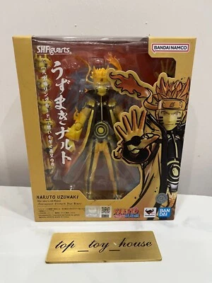 Bandai S.H.Figuarts Naruto Uzumaki Kurama Link Courageous Strength SHF Toy Gift - Image 1 of 4