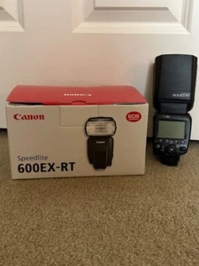 Canon Speedlite 600EX RT Blitzschuh-Montageblitz Top Zustand mit Karton + mehr - Bild 1 von 6