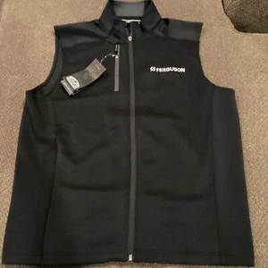 Sun Mountain Golf 1/4 Zip Thermal Flex Vest Mens L New With Tags Ferguson Logo - Picture 1 of 5
