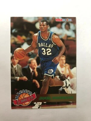 Tarjeta SkyBox Rookie 1994 Jamal Mashburn #4 de 10 Hecha en EE. UU. Foto 1 de 3