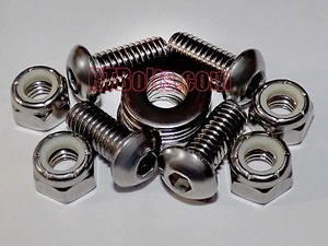 Vintage Ford Tractors - Dog Leg to Hood Bolts for 9N 2N 8N - Stainless Screws - Picture 1 of 10