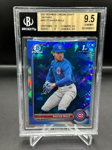 2022 Bowman Draft Sapphire Nazier Mule 1st Bowman Sapphire #BDC-77  BGS 9.5