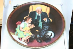 Nrman Rockwell collector plate Tender Love & Care plate #4081 j made 1988 excell - Picture 1 of 3