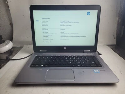 Notebook HP PROBOOK 640 G2 com i7-6600U, 4GB de RAM, 14" para Peças #2427 - Imagem 1 de 4