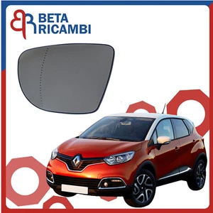 Vetro Specchietto Renault Captur 2013> Piastra Specchio Sinistro Sx Termico - Foto 1 di 4