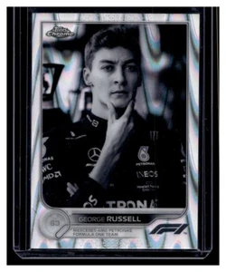 2022 Topps Chrome F1 #18 George Russell Ray Wave - Picture 1 of 2