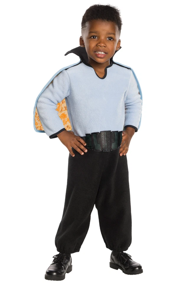 Fantasia infantil nova em folha Star Wars Lando Calrissian - Imagem 1 de 1