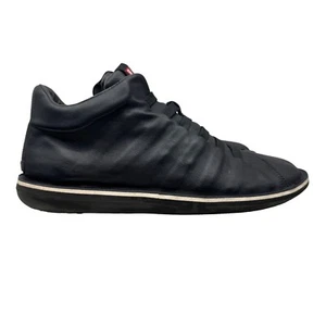 Botines cómodos de cuero negro escarabajo ligero Camper para hombre talla EU45 / US12 - Imagen 1 de 10