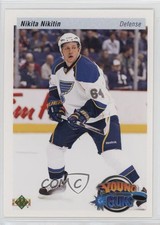 2010 Upper Deck Young Guns 20th Anniversary Variation Nikita Nikitin Rookie RC