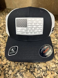 Columbia PFG Fish Flag Mesh Hat - Mid, Black/Cool Gray Sz: L/XL (New w/Tags) - Picture 1 of 13