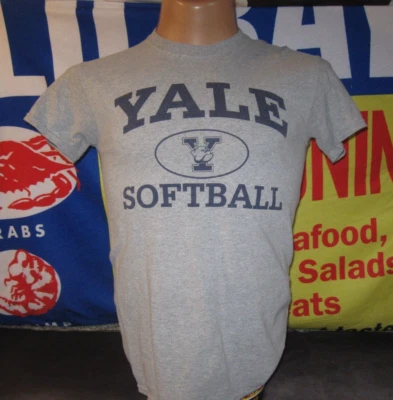 Camiseta de Softbol Bulldogs YALE UNIVERSITY Para Hombre Pequeño Adulto IVY LEAGUE NEW HAVEN Foto 1 de 4