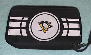 Pittsburgh Penguins Ripple Zip Wallet Wristlet NEW WITH TAGS - Free Shipping - Picture 1 of 5