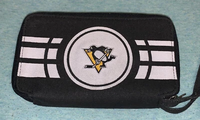 Pittsburgh Penguins Ripple Zip Wallet Wristlet NEW WITH TAGS - Free Shipping - Image 1 of 4