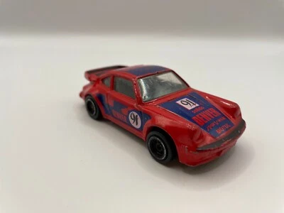 CORGI Turbos C139/4 Porsche 911 Turbo Denver No91 Red 1:43 Made in Britain - Image 1 of 4