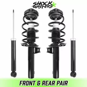 Front Quick Complete Struts w/ Springs & Rear shocks for 2009-2017 Volkswagen CC - Picture 1 of 6