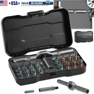 24-in-1 Magnetic Screwdriver Set,DIY Ratchet Screwdriver Set,Multi Bit Drive Set - Picture 1 of 22