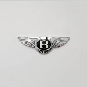 Insignia de ala de rejilla delantera 13-19 para Bentley Continental GT GTC Flying Spur - Imagen 1 de 3