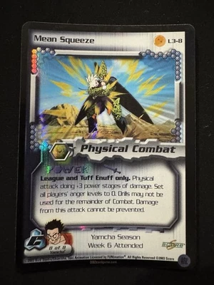 Mean Squeeze L3-8 Dragonball Z Score Foil Promo Limited Yamcha Season - Image 1 of 2