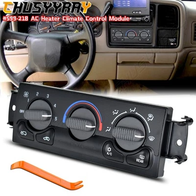 Módulo de control de clima de calefacción de aire acondicionado 599-218 para Chevrolet Silverado 2500 1999-2002 Foto 1 de 4