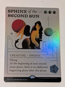 MTG *FOIL* Secret Lair SPHINX OF THE SECOND SUN NM - Imagen 1 de 1