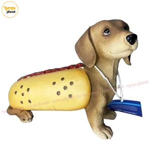 Humane Society Halloween Dachshund Hot Dog Costume Sculpture Figurine New - Picture 1 of 6