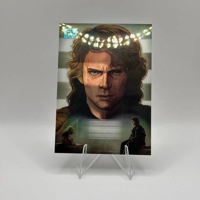 Topps 2024 Galaxy Star Wars Yoda Dismisses Anakin Skywalker's Fears /199 - Image 1 of 4