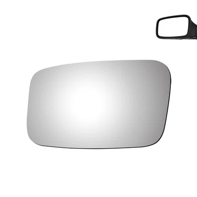 Mirror Glass Replace For 1998-2000 Volvo S70 V70 Driver Left Side Adhesive Flat - Image 1 of 4