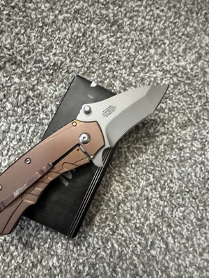  Navaja de bolsillo plegable MTech MT-A107 4BR. 6,5" total 4" cerrado  Foto 1 de 4