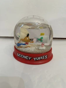 Speedy Gonzalez Looney Tunes Oval Schneekugel Vintage - Bild 1 von 4